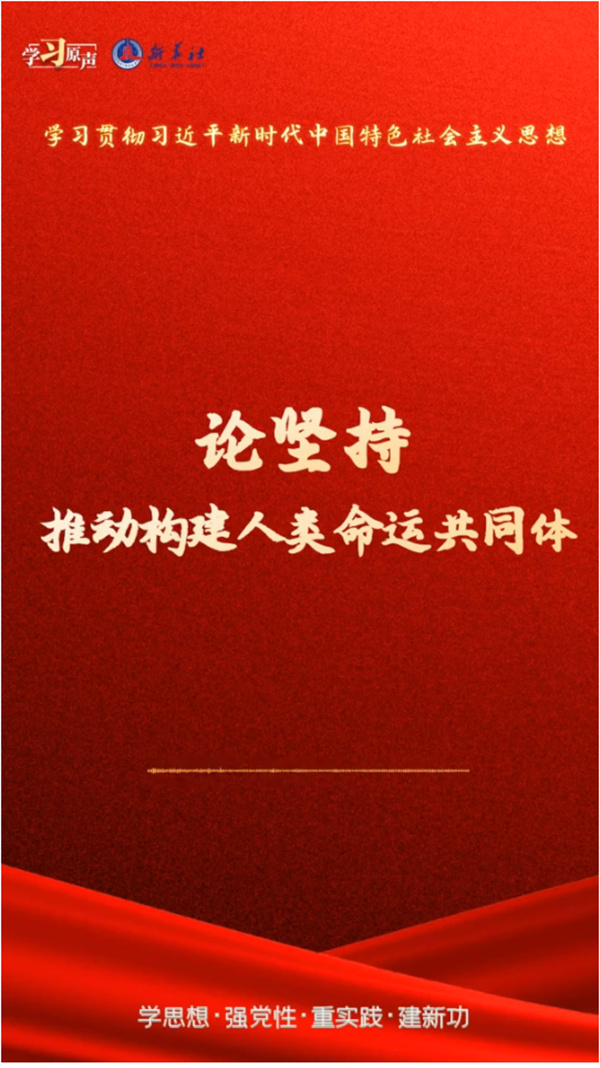 学习原声·聆听金句｜论坚持推动构建人类命运共同体-焦作网WWW.JZRB.COM